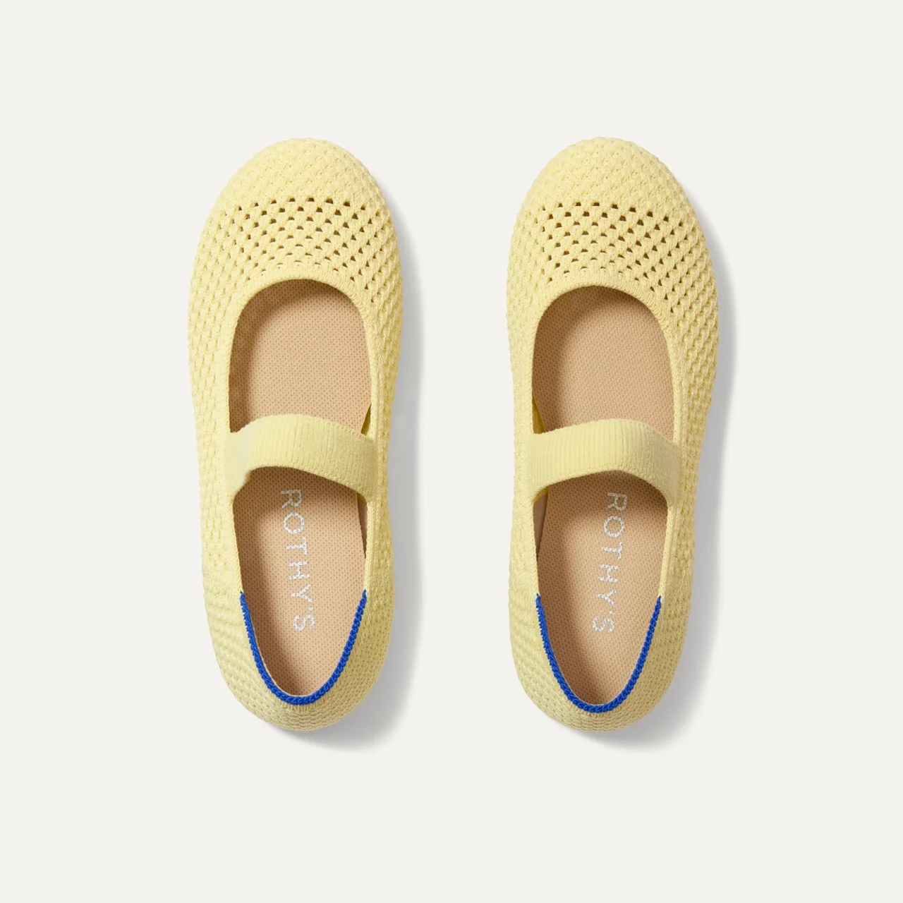 The Kids Mary Jane - Lemonade Open-Knit