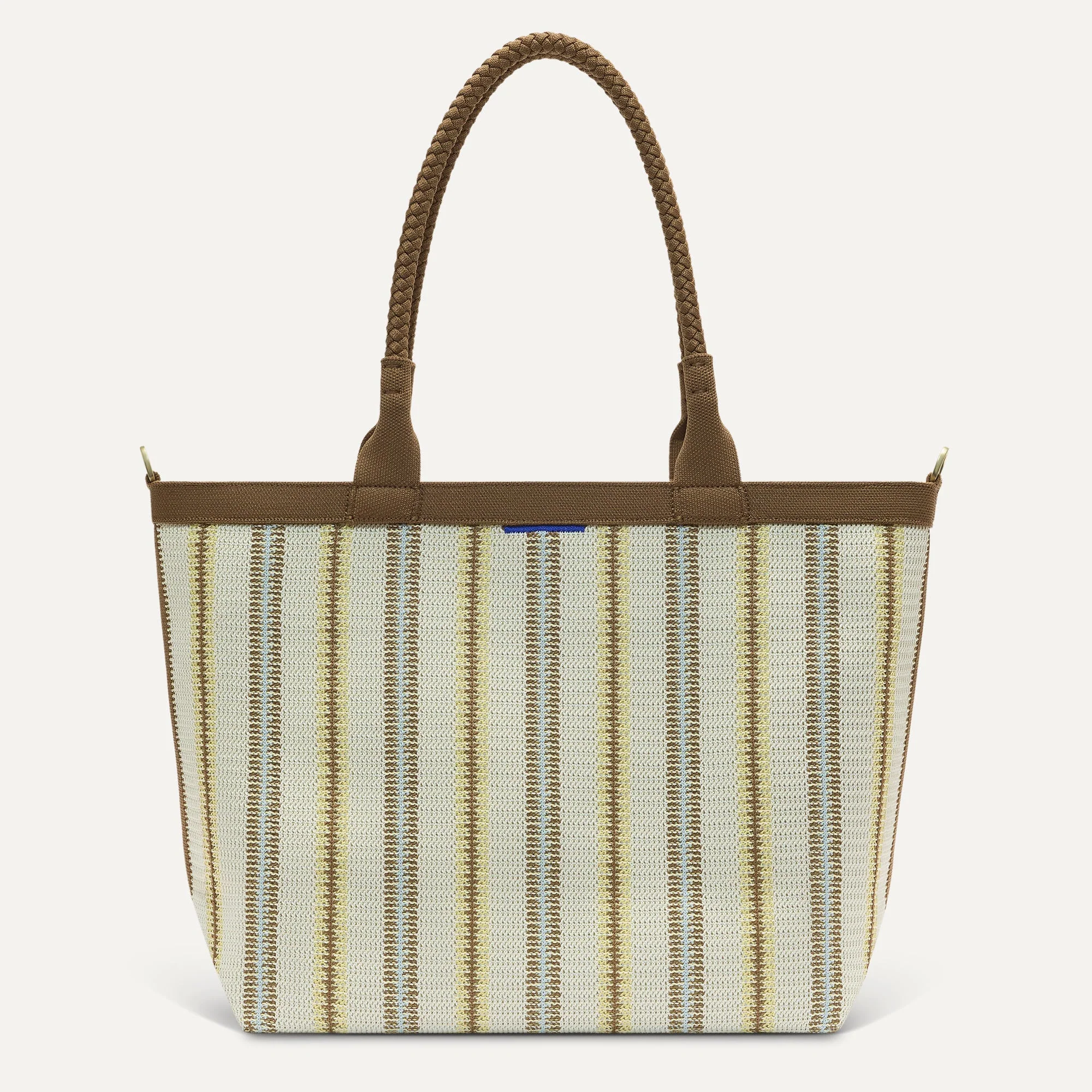 The Lightweight Zip Tote - Sunbeam Market Stripe