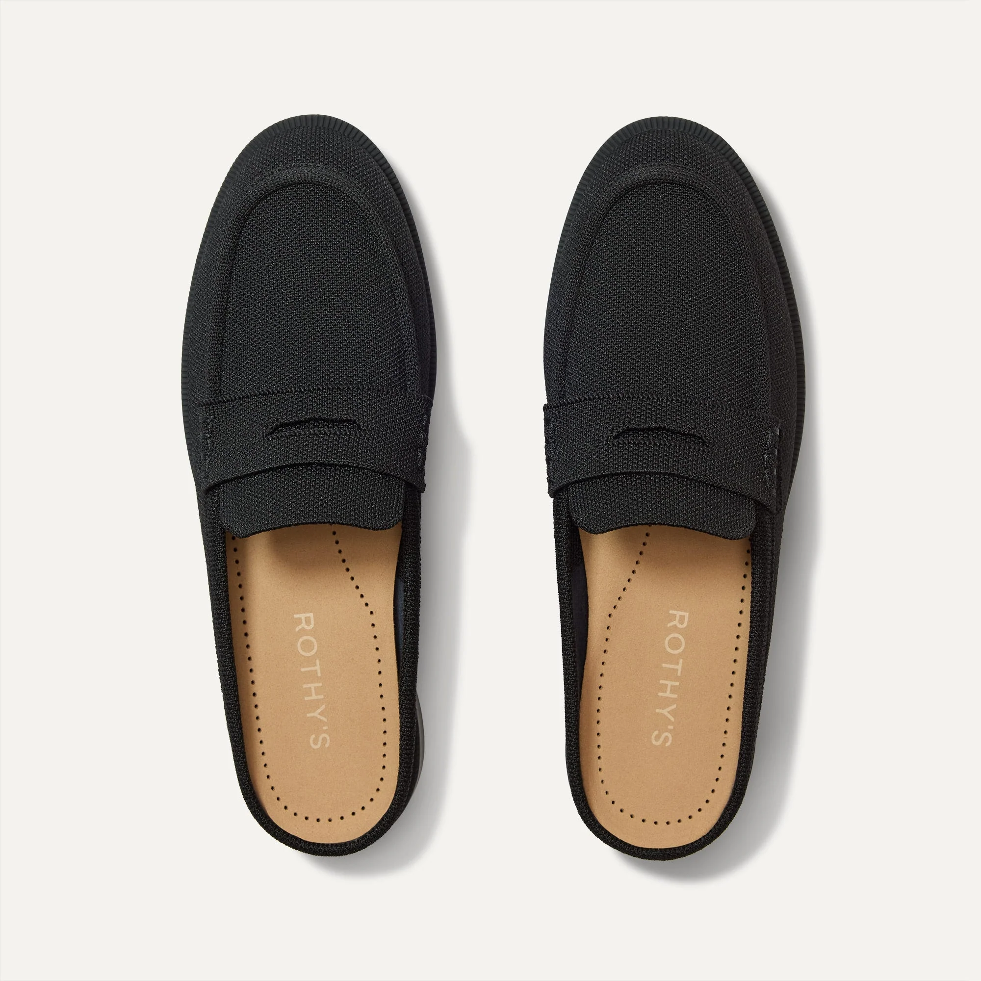 The Penny Loafer Mule - Black