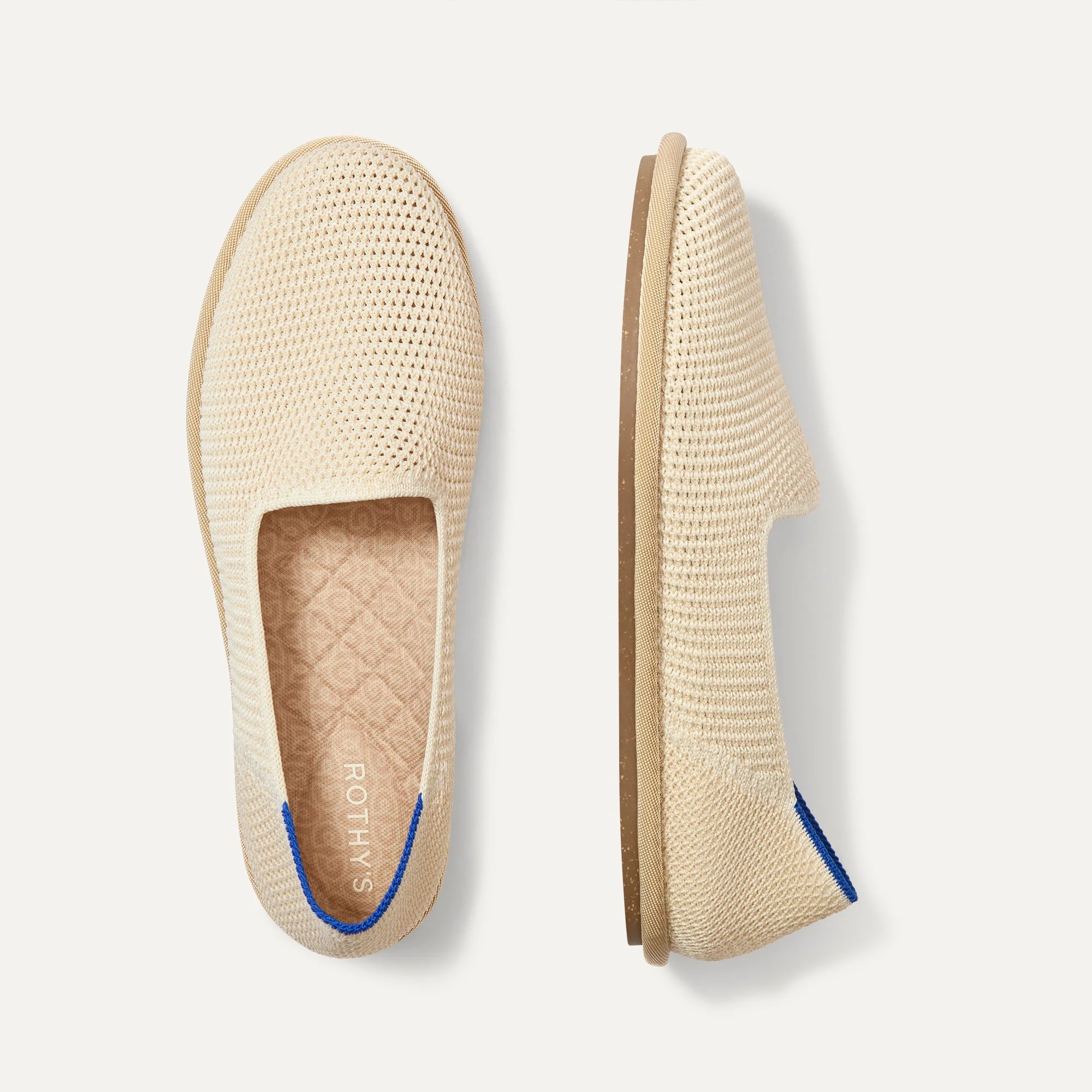 The Cruiser Loafer - White Raffia-Knit