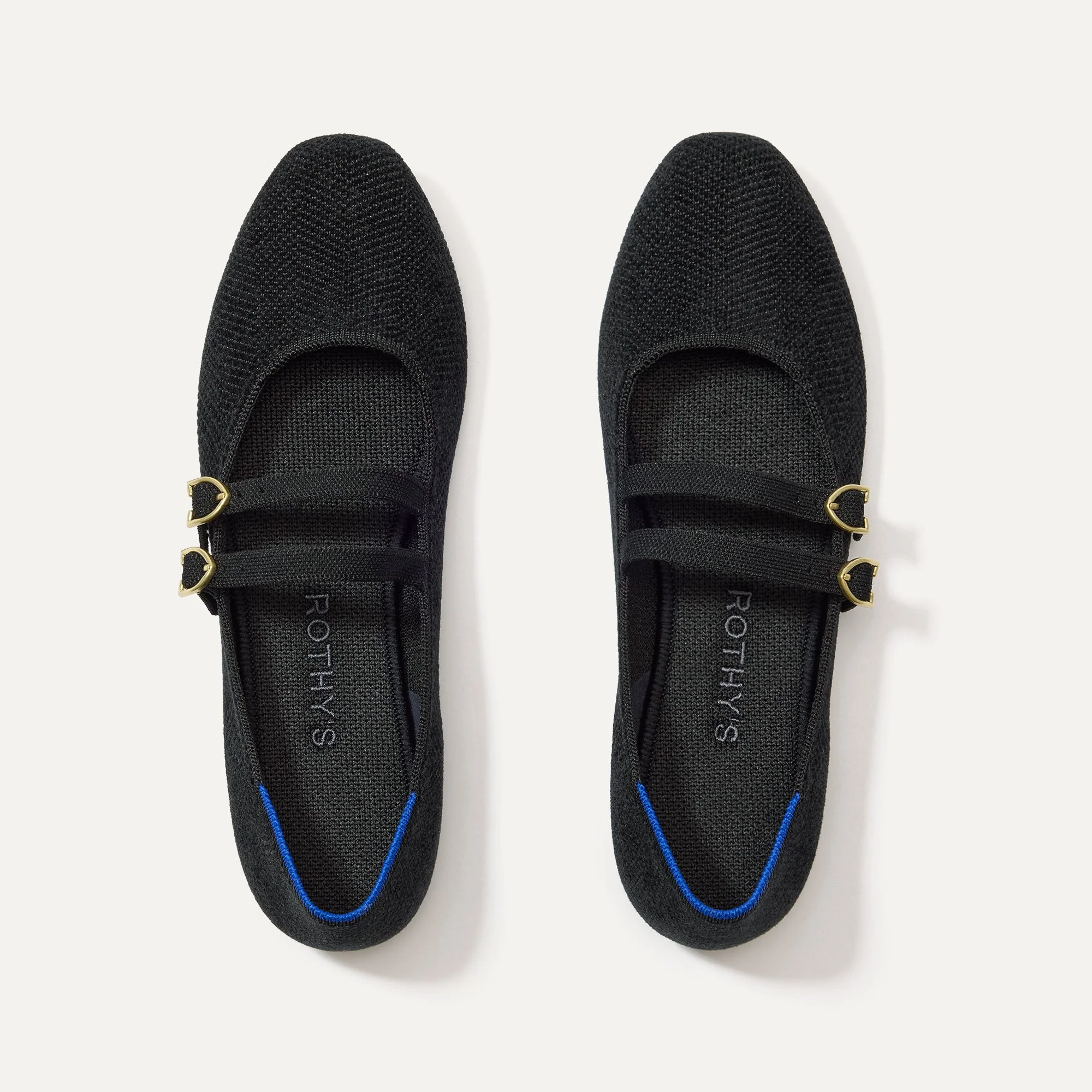 The Double Buckle Mary Jane - ReVelvet™ Black