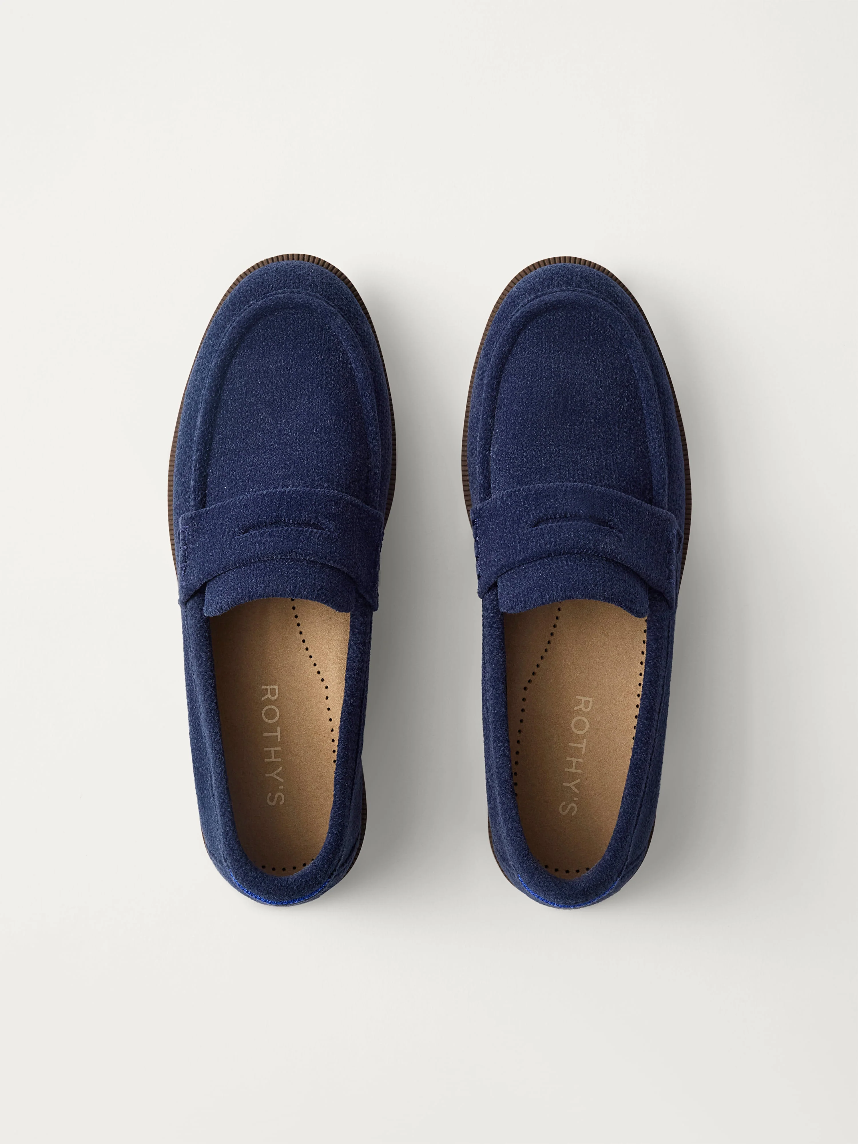 The Penny Loafer - ReVelvet™ Navy