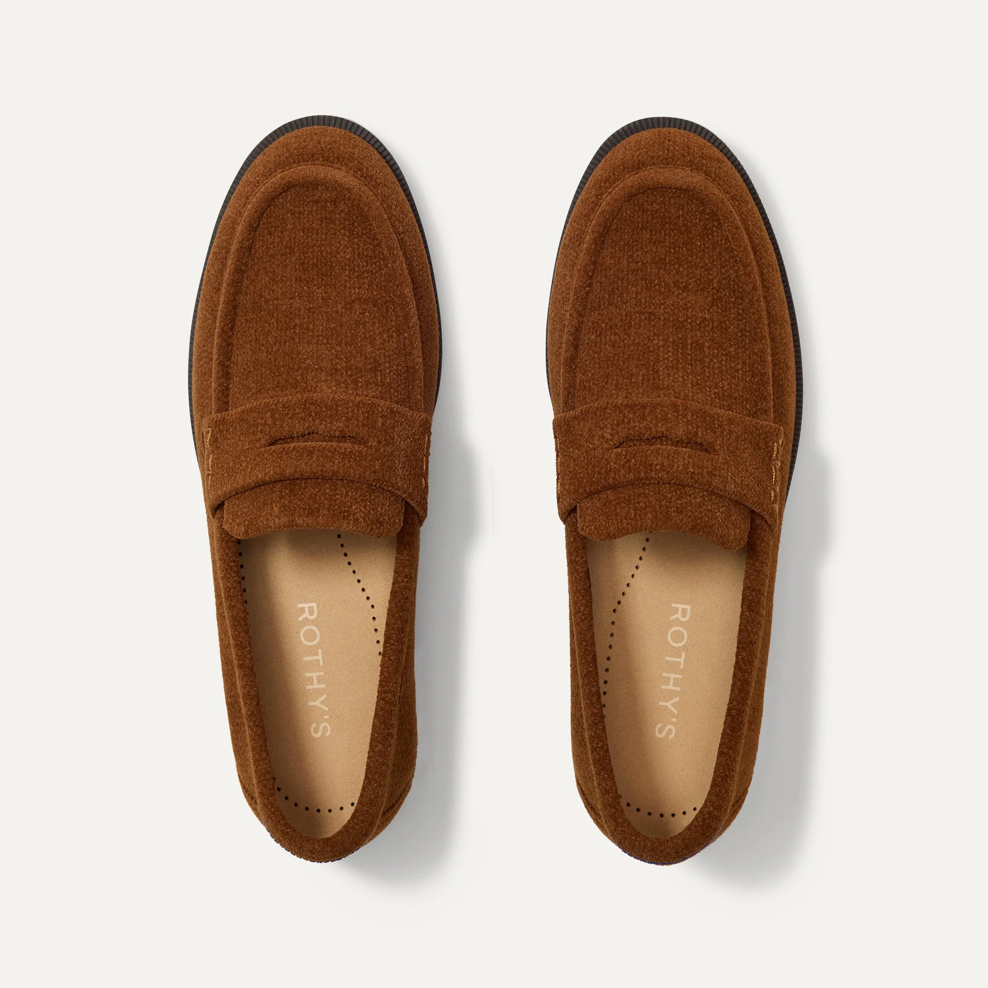 The Penny Loafer - ReVelvet™ Russet