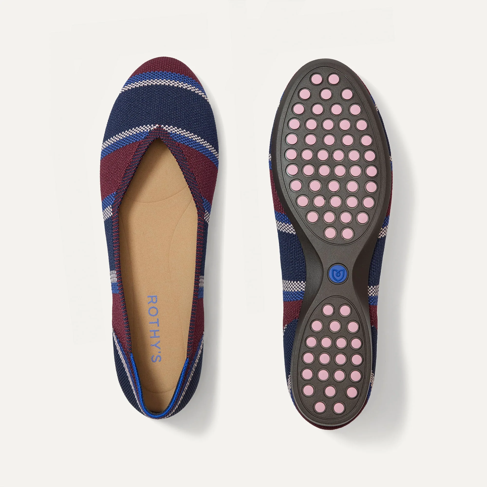The Daily Flat - Fig Stripe