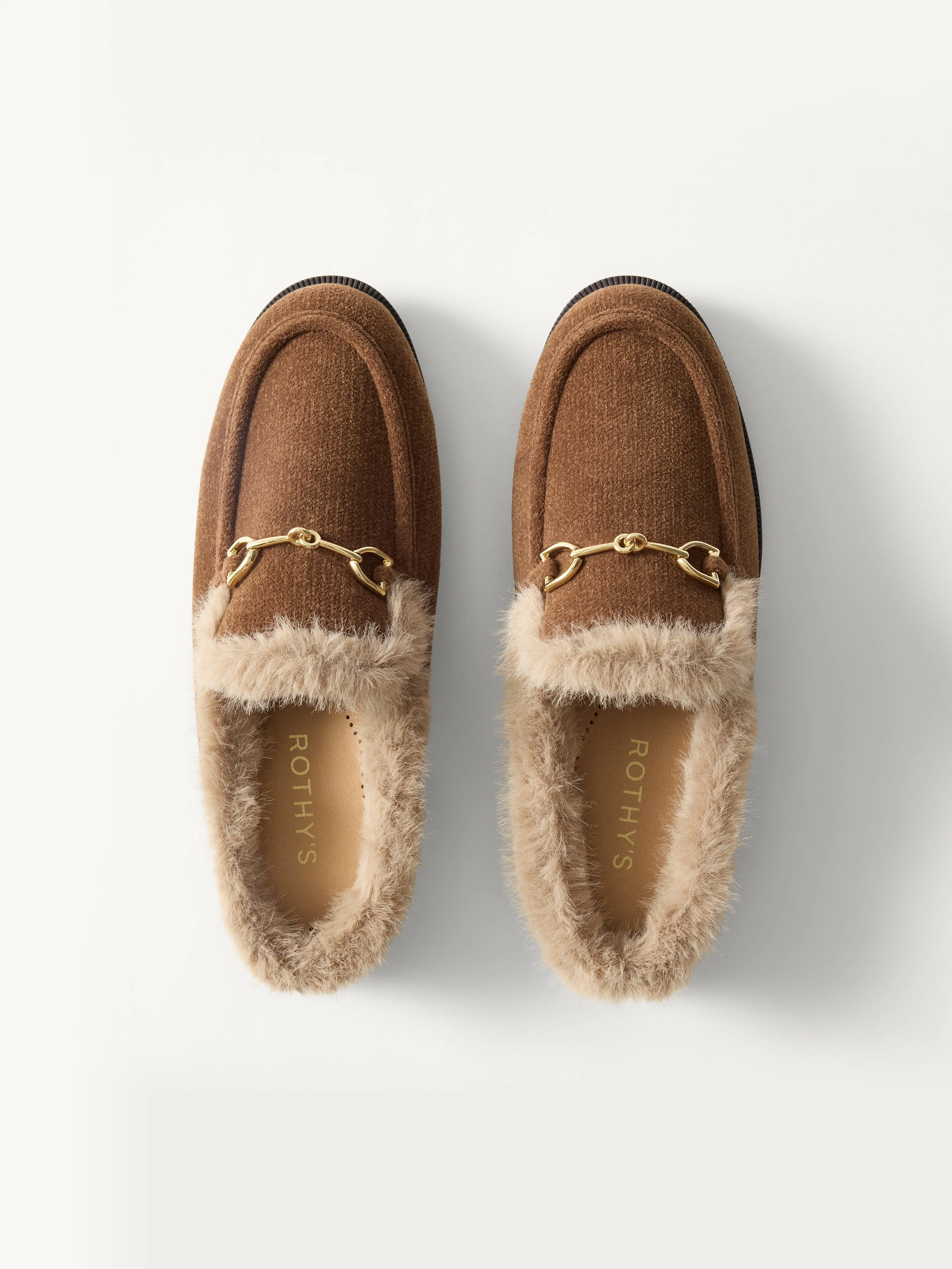 The Aprés Loafer Mule - ReVelvet™ Cinnamon