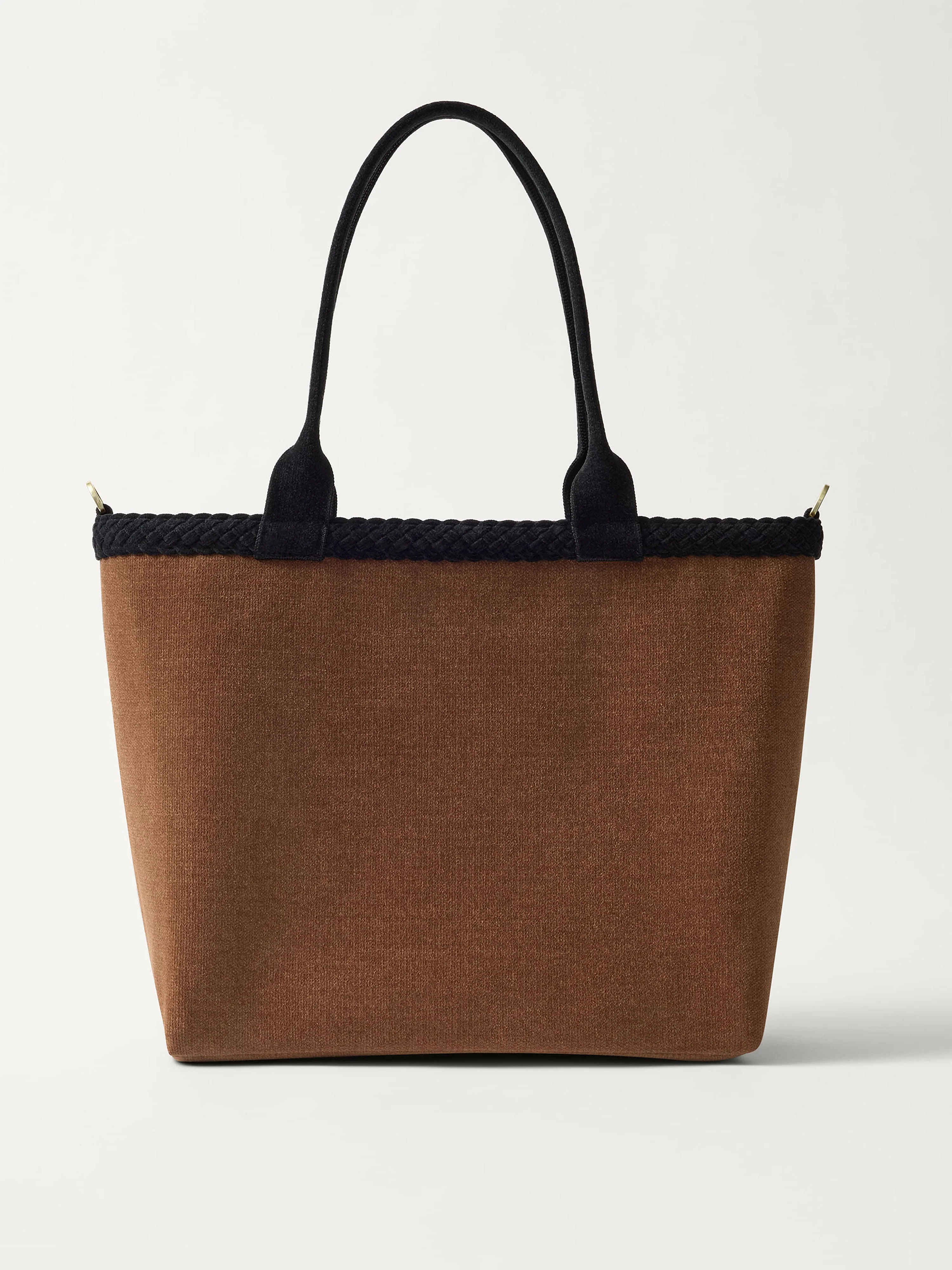 The Lightweight Zip Tote - ReVelvet™ Cinnamon